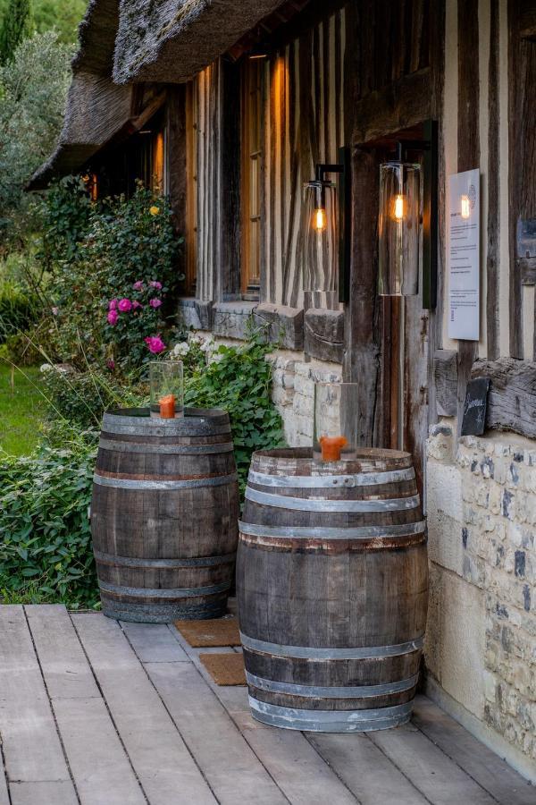 Hotel La Chaumiere Honfleur Exterior foto